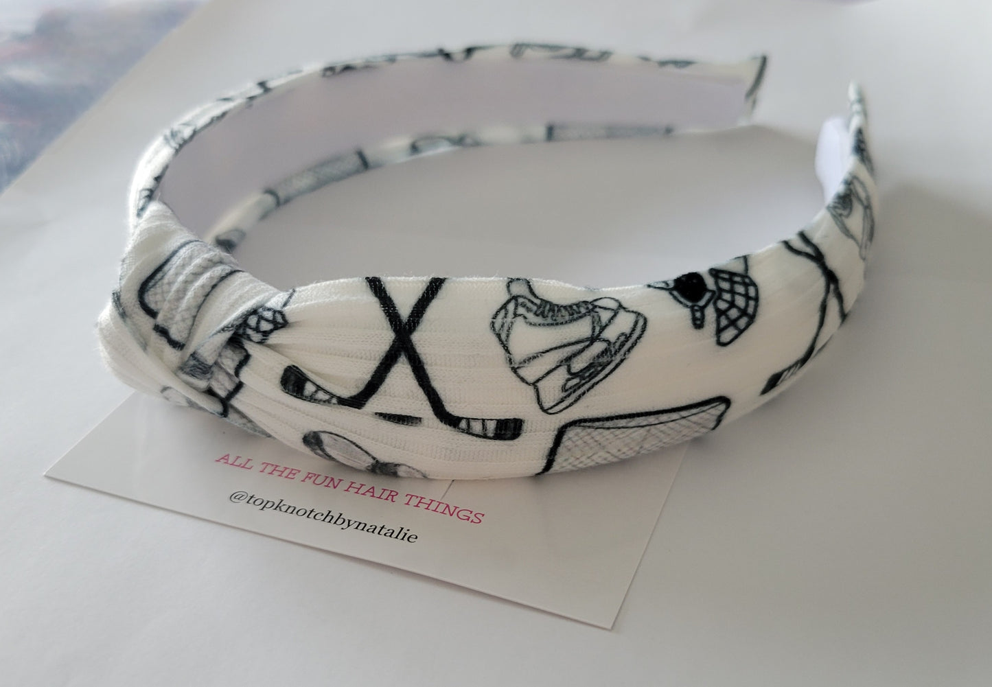 HOCKEY knotted headbans