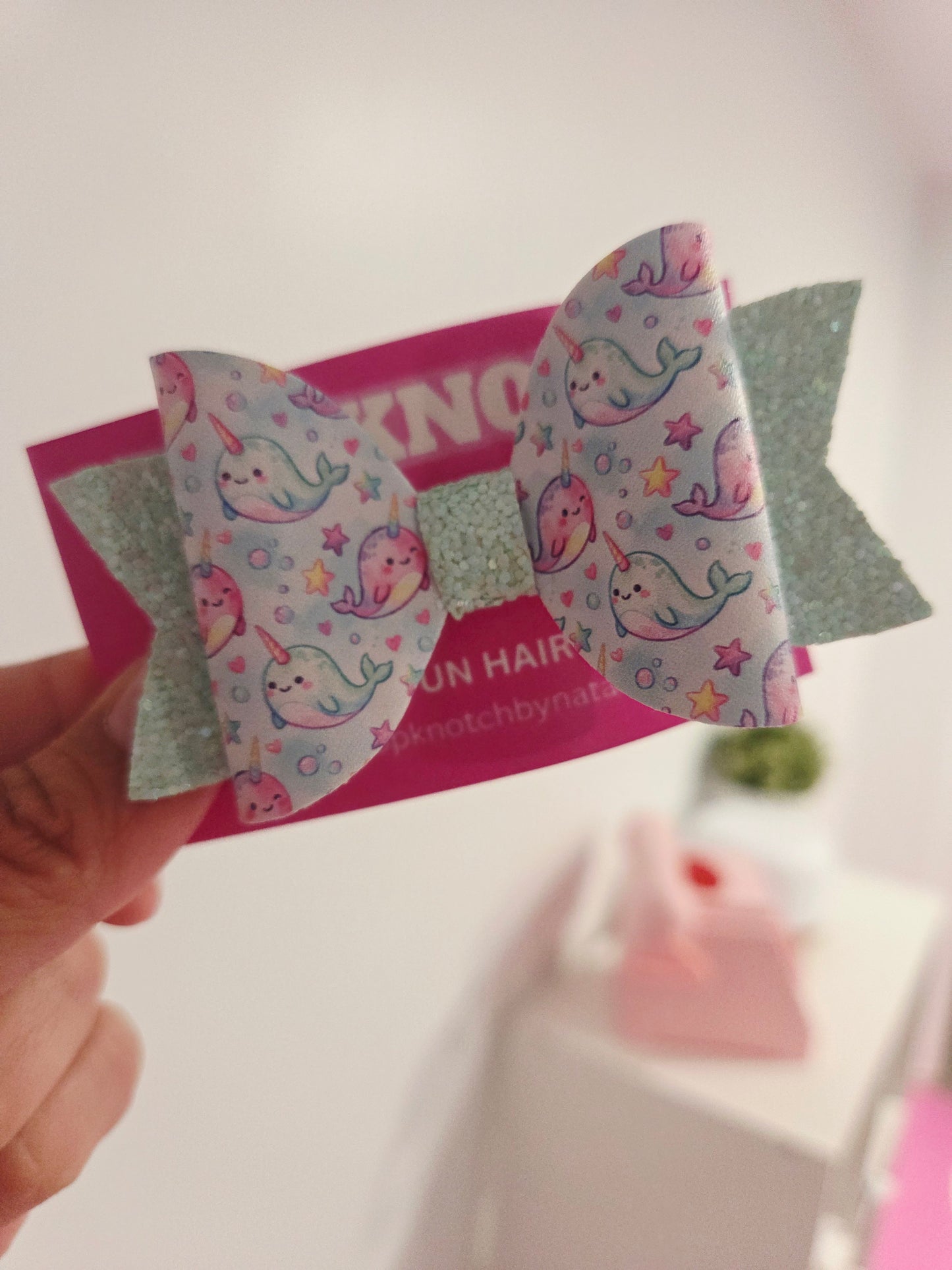 NARWHAL bow - available in several sizes